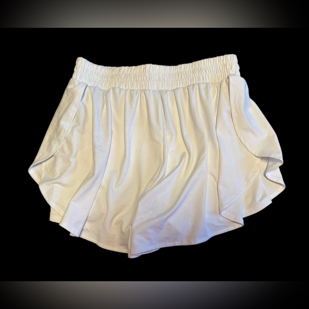 abercrombie kids flowy athletic shorts – size 15/16 – fits women’s xs (0–2)
